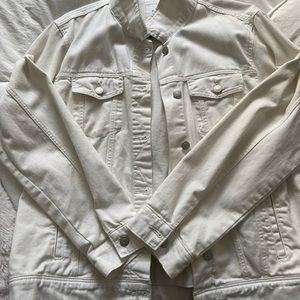 White Denim Jacket - Old Navy